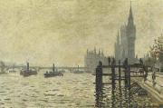 Claude Monet The Thames Below Westminster USA oil painting artist